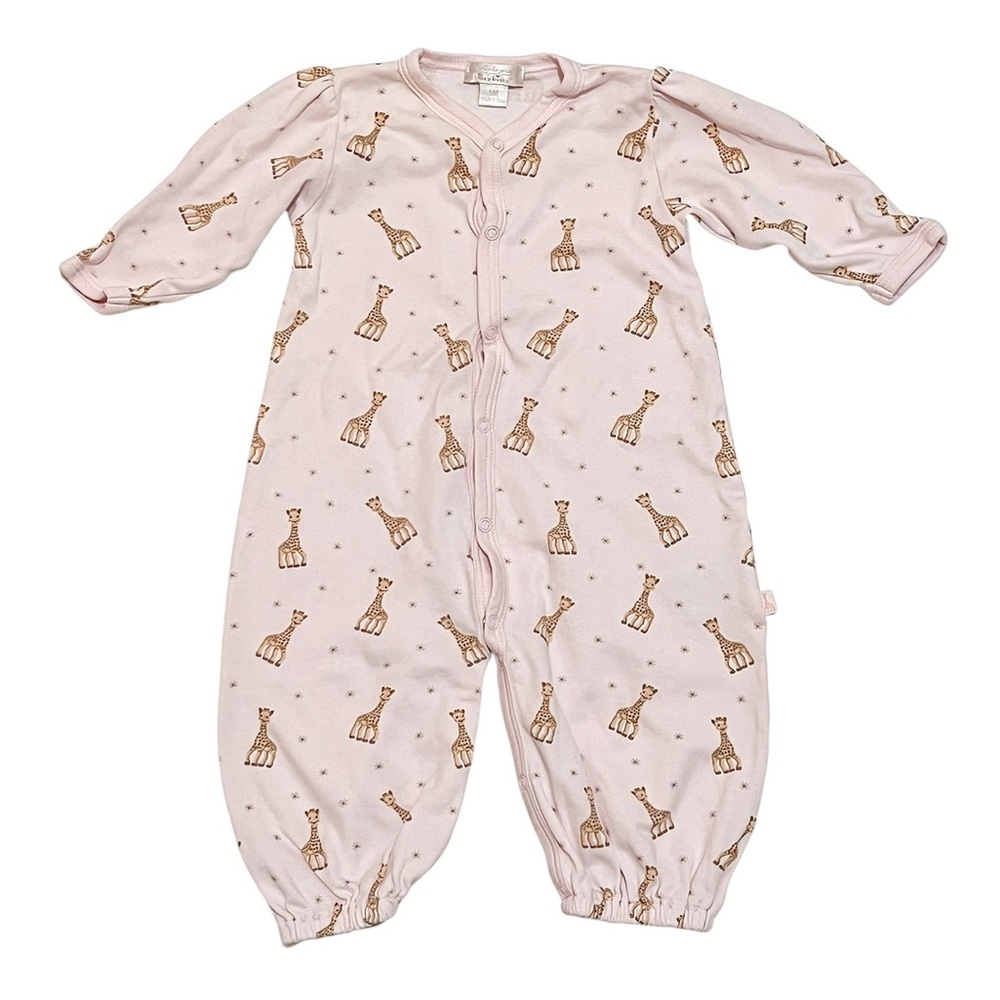 Sophie la girafe Pink Print Converter Gown